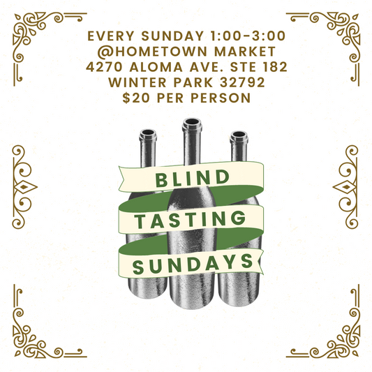 Blind Tasting Sunday